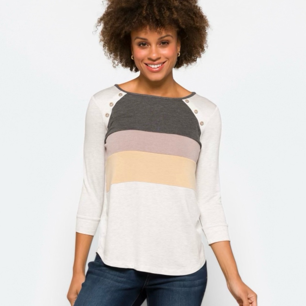 Colorblock Women's Top